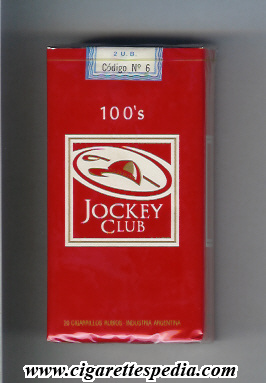 jockey club argentine version l 20 s red white argentina