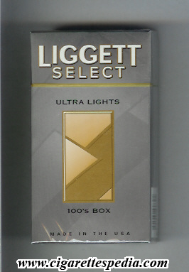 liggett select colour design ultra lights l 20 h usa