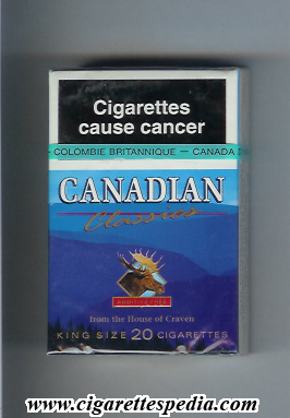 canadian classics cigarettes price bc