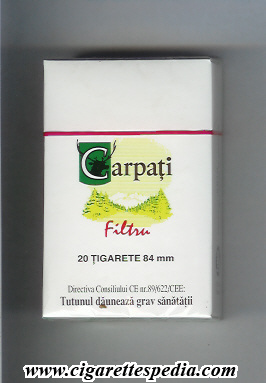 carpati cigarettes Carpati (new design) KS-20-H - Romania