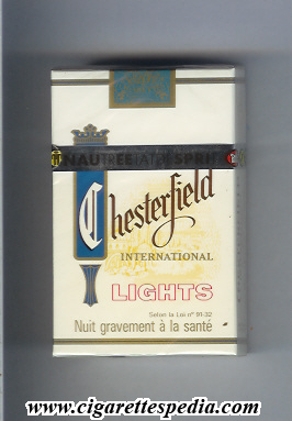 chesterfield lights international ks 20 h holland usa