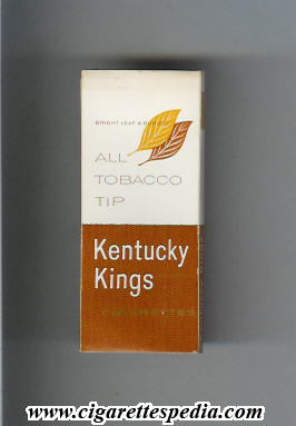 Kentucky Kings (design 1) (All Tobacco Tip) KS-4-H - USA