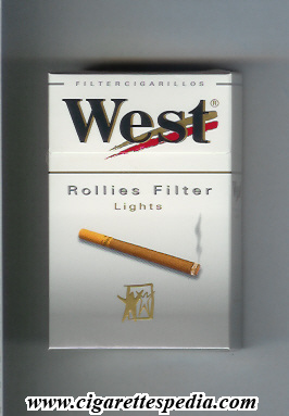 west r rollies filter lights filter cigarillos ks 19 h germany