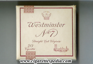 westminster no 7 straight cut verginia s 20 b south africa