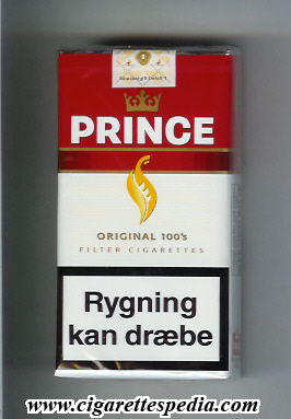 prince with fire original 100's l 20 s denmark