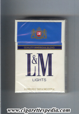 l m quality american blend lights blue lights ks 20 h brasil usa
