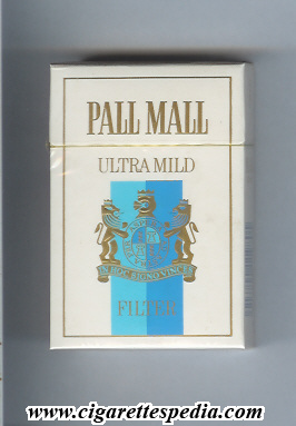 pall mall american version ultra mild ks 20 h finland usa