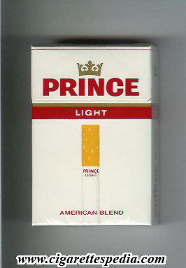 prince with cigarette light american blend ks 20 h denmark
