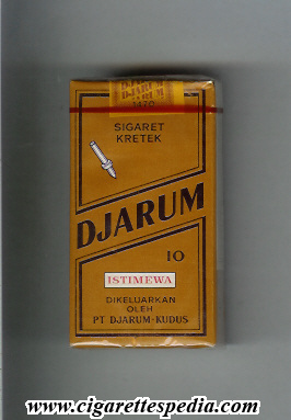 djarum diagonal name istimewa ks 10 s indonesia
