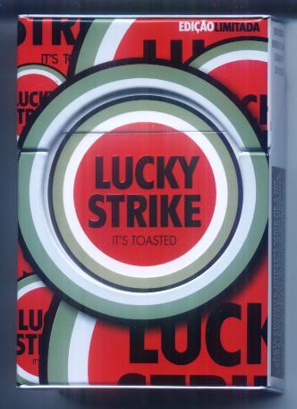 Lucky Strike (Limited Edition) (red) KS-20-TIN PACK -  Brazil