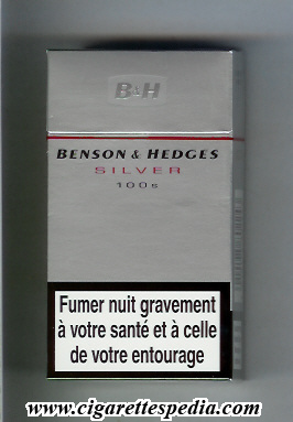 Buy Cigarettes Benson & Hedges Silver