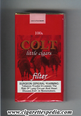 colt brazilian version little cigars filter l 20 s usa brazil