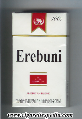 erebuni american blend l 20 h white red armenia