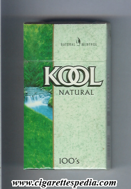 kool design 3 with small waterfall natural menthol l 20 h usa