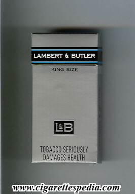 l b lambert butler with horizontal line ks 10 h england