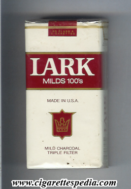 lark milds l 20 s white red usa