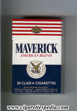 austrian tobacco Maverick (austrian version) (American Blend) KS-20-H - Austria