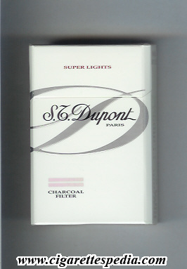 S.T.Dupont (Paris Charcoal Filter Super Lights) KS-20-H - Indonesia and  France