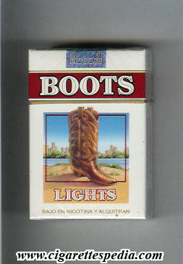 boots with picture lights ks 20 h white red usa mexico
