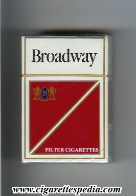 broadway mexican version filter cigarettes ks 20 h mexico