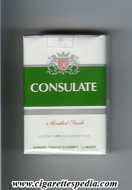 consulate menthol fresh ks 20 s zambia south africa