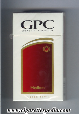 gpc design 3 quality tabacco medium l 20 h usa