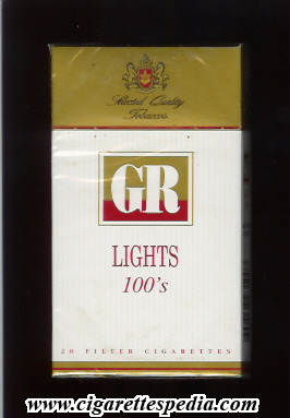 gr lights selected quality tobaccos l 20 h white gold greece