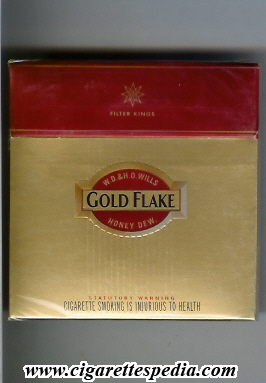 gold flake indian version gold red ks 10 b india