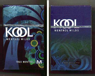 Kool (Limited Edition Artist Packs) Menthol Milds (pack No.4 of 5) KS-20-H - USA.jpg