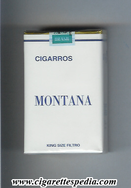 montana brazilian version cigarros ks 20 s brazil