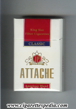 attache classic american blend ks 20 h white red russia