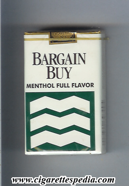 bargain buy menthol full flavor ks 20 s usa