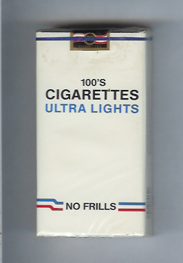 Cigarettes No Frills (Ultra Lights) L-20-S - USA