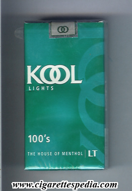 kool design 2 the house of menthol lights l 20 s usa