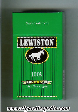 lewiston special menthol lights l 20 h indonesia usa