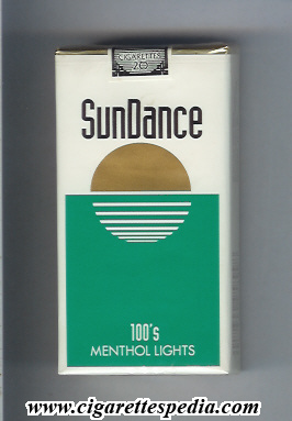 sundance menthol lights l 20 s usa