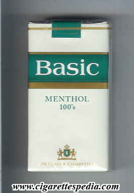 basic design 2 with b menthol l 20 s usa