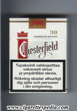 chesterfield american blend white red ks 30 h finland switzerland