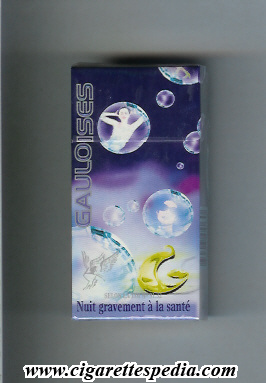 gauloises collection design with soap bubble ks 10 h france