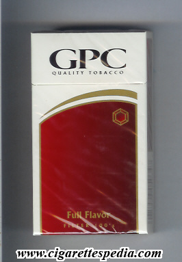 gpc design 3 quality tabacco full flavor l 20 h usa