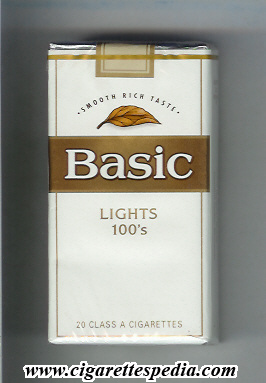 basic design 3 smooth rich taste lights l 20 s usa