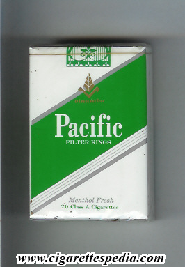 pacific vietnamese version menthol fresh ks 20 s vietnam