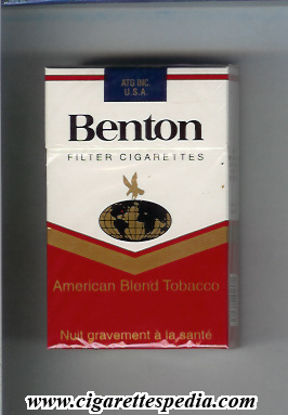 benton american blend tobacco ks 20 h italy