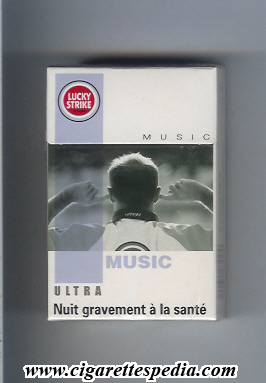 lucky strike collection design ultra music ks 20 h germany france