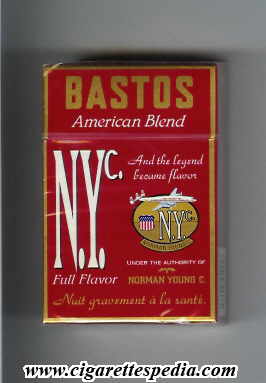 n y c bastos american blend full flavor ks 20 h belgium