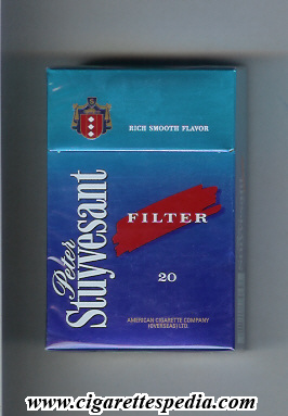 peter stuyvesant filter vertical name ks 20 h blue holland