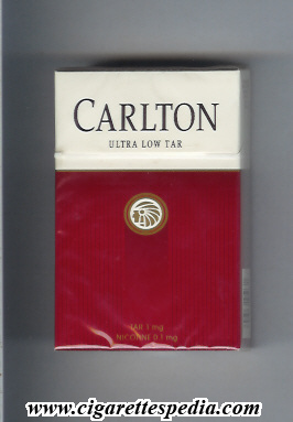 carlton american version horizontal black name ks 20 h red white usa