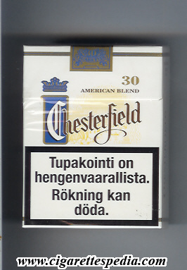 chesterfield american blend white blue ks 30 h finland switzerland