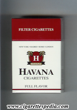 havana american version full flavor ks 20 h china usa
