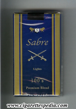 sabre colombian version premium blend lights l 20 s colombia